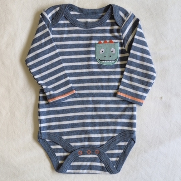 NEW rene rofe matching outfit set striped bodysuit & joggers 6-9 months baby boy - Picture 4 of 8